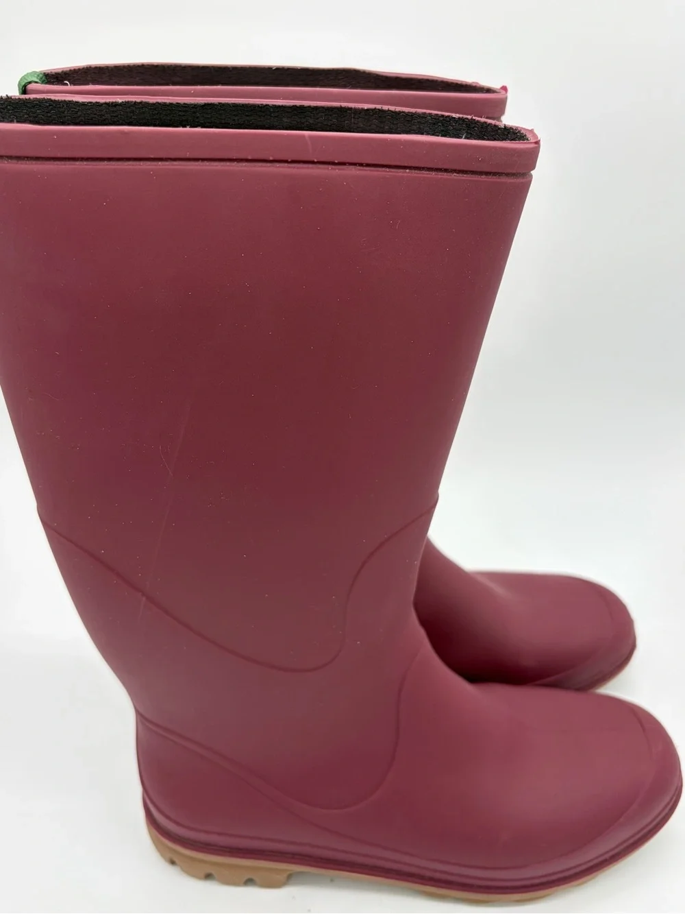 Kamik Women's Maroon Tall Waterproof Rain Boots